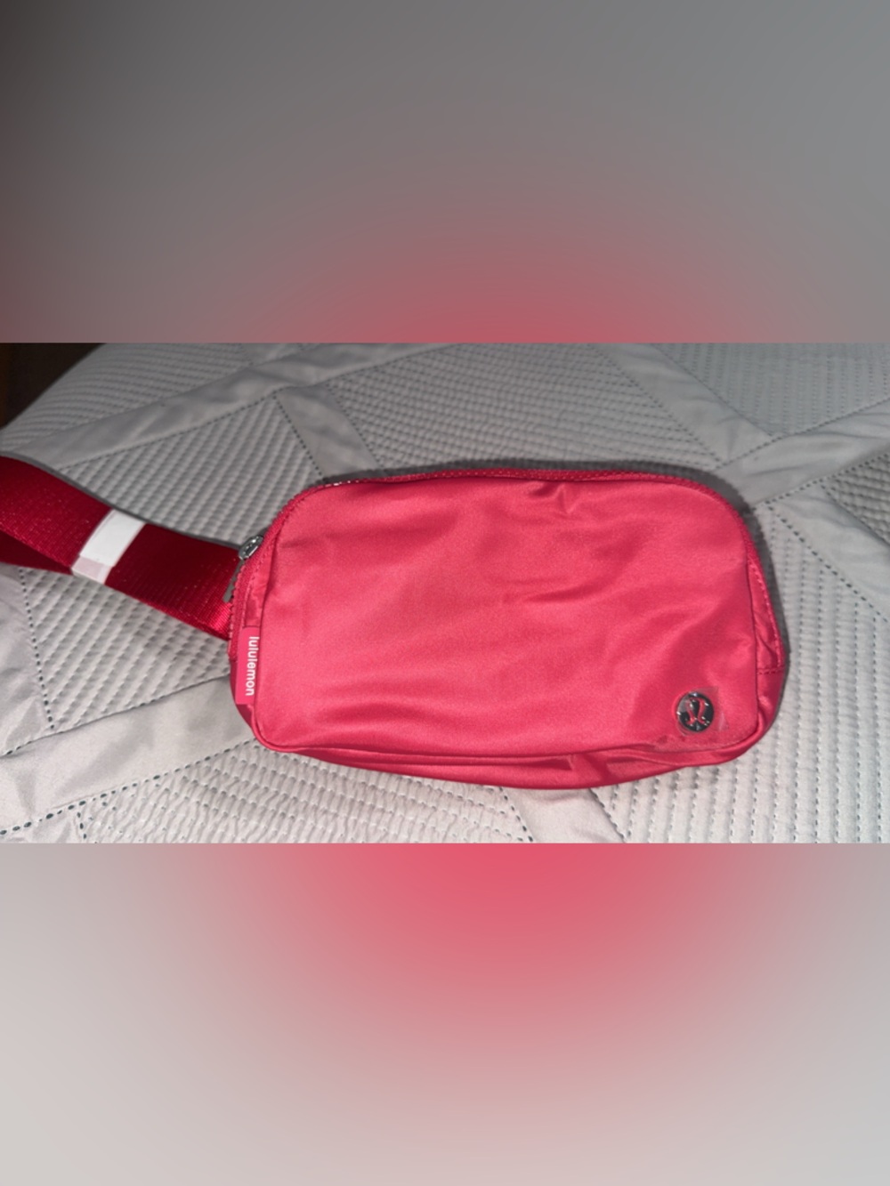 lululemon Pink Zip Belt Bag